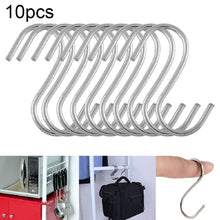 Load image into Gallery viewer, 10pcs 2.5mm Multi-functional S-shaped Stainless Steel Metal Hook, Length: 5.5cm, 5.5cm