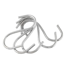 Load image into Gallery viewer, 10pcs 2.5mm Multi-functional S-shaped Stainless Steel Metal Hook, Length: 5.5cm, 5.5cm