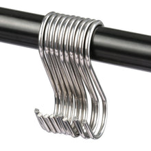 Load image into Gallery viewer, 10pcs 2.5mm Multi-functional S-shaped Stainless Steel Metal Hook, Length: 5.5cm, 5.5cm