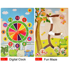 Load image into Gallery viewer, Multi-functional Wooden Gaming Treasure Box Toy