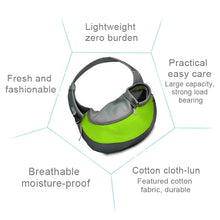 Load image into Gallery viewer, Dog and Cat Sling Carrier Hands Free Reversible Pet Papoose Bag, Size：Large, Size：Large