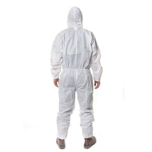 Load image into Gallery viewer, 3M 4515 One-piece White Anti-static Anti-chemical Dustproof Sandblasting Suit with Cap, Size: L, 3M L