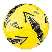 Load image into Gallery viewer, 21.5cm PU Leather Sewing Wearable Match Football, 21.5cm Fluorescent Blue, 21.5cm, 21.5cm Fluorescent Pink, 21.5cm Orange, 21.5cm Yellow, 21.5cm Green, 21.5cm Red, 21.5cm Blue