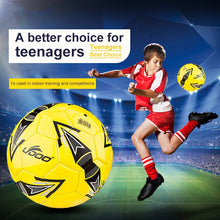 Load image into Gallery viewer, 21.5cm PU Leather Sewing Wearable Match Football