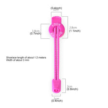 Load image into Gallery viewer, AONIJIE Unisex Adjustable Elastic Reflective Sports Lace Quick Lock Shoelace