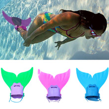Load image into Gallery viewer, Mermaid Swim Fin Adjustable Diving Monofin Swimming Foot Flipper for Kids
