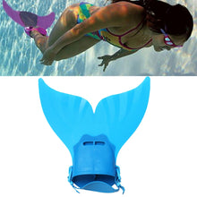 Load image into Gallery viewer, Mermaid Swim Fin Adjustable Diving Monofin Swimming Foot Flipper for Kids