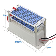 Load image into Gallery viewer, DC 12V 10G Sterilization Disinfection Odor Removal High Temperature Ceramic Plate Integrated Ozone Generator, DC 12V 10G