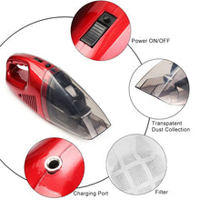Load image into Gallery viewer, 60W Rechargeable Car Household Portable Handheld Wireless Dry Wet Used Vacuum Cleaner, EU Plug, 60W