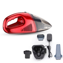 Load image into Gallery viewer, 60W Rechargeable Car Household Portable Handheld Wireless Dry Wet Used Vacuum Cleaner, EU Plug, 60W