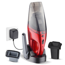 Load image into Gallery viewer, 60W Rechargeable Car Household Portable Handheld Wireless Dry Wet Used Vacuum Cleaner, EU Plug, 60W