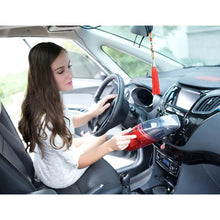 Load image into Gallery viewer, 60W Rechargeable Car Household Portable Handheld Wireless Dry Wet Used Vacuum Cleaner, EU Plug, 60W
