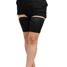 Load image into Gallery viewer, Outdoor Sports Silicone Non-slip Skin Protection Knee Pads Sports Calf Stretch Support Thigh Leg Sets, Size: 52-60cm