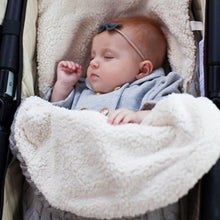 Load image into Gallery viewer, Thick Baby Swaddle Wrap Knit Envelope Sleeping Bag Newborn Infant Warm Bands Indoor Infant Stroller Sleeping Bag