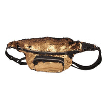 Load image into Gallery viewer, Sequins Waist Bag Double Color Makeup Bag Mermaid Purses Chest Pack Women Girl Travelling Mobile Phone Bag