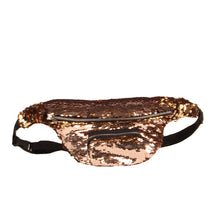 Load image into Gallery viewer, Sequins Waist Bag Double Color Makeup Bag Mermaid Purses Chest Pack Women Girl Travelling Mobile Phone Bag
