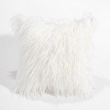 Load image into Gallery viewer, Velvet Long Plush Pillow Cover Popular Square Furry Cover Home Bed Room Decoration Pillowcase, Size: 45 x 45cm