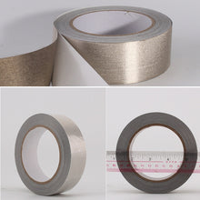 Load image into Gallery viewer, Plain Weave Double-sided Conductive Cloth Adhesive Cloth Single Sided Adhesive EMI Shielding Button Repairs, Size: 20m x 2.5cm, Size: 20m x 2.5cm