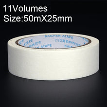 Load image into Gallery viewer, 11 Volumes High Adhesion Decoration Spraying Masking office Writing Beautiful Paper Tape, Size: 50m x 25mm, 50m x 25mm
