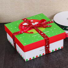 Load image into Gallery viewer, Christmas Gift Box Flowers Packing Coloured Ribbon , Size: 91m x 2cm, Coloured Ribbon