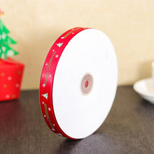 Load image into Gallery viewer, Christmas Gift Box Flowers Packing Coloured Ribbon , Size: 91m x 2cm, Coloured Ribbon