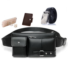 Load image into Gallery viewer, Universal Outdoor Men Shoulder Messenger Bags Retro Men Waist Bag, Size: S (24.5cm x 13cm x 1cm)