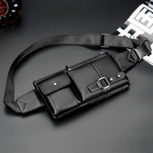 Load image into Gallery viewer, Universal Outdoor Men Shoulder Messenger Bags Retro Men Waist Bag, Size: S (24.5cm x 13cm x 1cm)