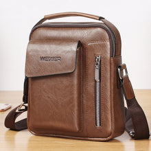 Load image into Gallery viewer, WEIXIER Universal Fashion Casual Men Shoulder Messenger Bag Handbag, Size: L (24cm x 20cm x 6cm)