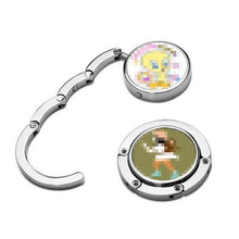 Load image into Gallery viewer, 5 PCS Round Folding Hook Bag Hanger, Length:10.1cm, Random Color Delivery, Bag Hanger
