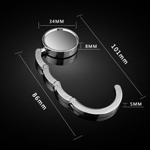 Load image into Gallery viewer, 5 PCS Round Folding Hook Bag Hanger, Length:10.1cm, Random Color Delivery, Bag Hanger