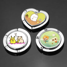 Load image into Gallery viewer, 5 PCS Round Folding Hook Bag Hanger, Length:10.1cm, Random Color Delivery, Bag Hanger