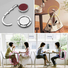 Load image into Gallery viewer, 5 PCS Round Folding Hook Bag Hanger, Length:10.1cm, Random Color Delivery, Bag Hanger