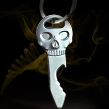 Load image into Gallery viewer, 5 PCS Multi-function Skull Bottle Opener Key Chain Car Key Pendant, Size: 6.8x2.8cm, Skull shape