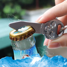 Load image into Gallery viewer, 5 PCS Multi-function Skull Bottle Opener Key Chain Car Key Pendant, Size: 6.8x2.8cm, Skull shape