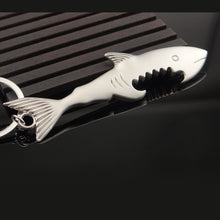 Load image into Gallery viewer, 5 PCS Multi-function Shark Bottle Opener Key Chain Car Key Pendant, Size: 13.5x3cm, Shark shape