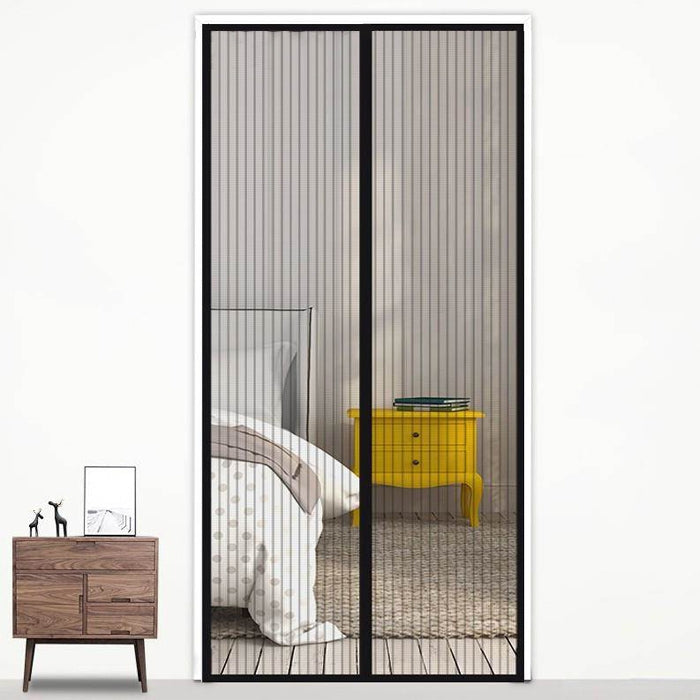 Magnetic Door Curtain Mosquito-proof Screen Door Curtain, Size:190x100cm, Size:190x100cm(Black), Size:190x100cm(Coffee), Size:190x100cm(Beige), Size:190x100cm(White)