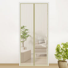 Load image into Gallery viewer, Magnetic Door Curtain Mosquito-proof Screen Door Curtain, Size:190x100cm, Size:190x100cm(Black), Size:190x100cm(Coffee), Size:190x100cm(Beige), Size:190x100cm(White)