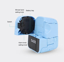 Load image into Gallery viewer, Mini Manual Child Deformation Alarm Clock Robot Toy