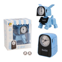Load image into Gallery viewer, Mini Manual Child Deformation Alarm Clock Robot Toy
