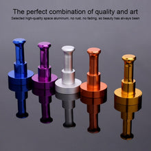 Load image into Gallery viewer, Color Personality Space Aluminum Round Hook Single Hook Kitchen Color Clothes Hook No Rust
