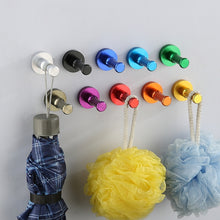 Load image into Gallery viewer, Color Personality Space Aluminum Round Hook Single Hook Kitchen Color Clothes Hook No Rust