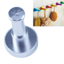 Load image into Gallery viewer, Color Personality Space Aluminum Round Hook Single Hook Kitchen Color Clothes Hook No Rust