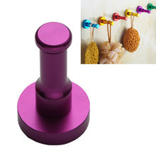 Load image into Gallery viewer, Color Personality Space Aluminum Round Hook Single Hook Kitchen Color Clothes Hook No Rust