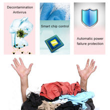 Load image into Gallery viewer, Portable Mini Ultrasonic Washing Machine Cleaner for Clothing / Vegetable / Fruit, Water Drop Style