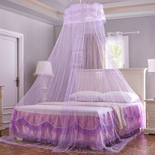Load image into Gallery viewer, Household Circular Suspended Ceiling Mosquito Net Princess Tents