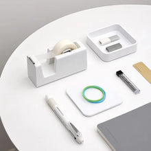 Load image into Gallery viewer, Original Xiaomi Youpin Kaco LEMO Tape Dispenser with 2 Rolls Tapes &amp; Staples, Kaco LEMO Tape Dispenser
