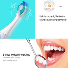 Load image into Gallery viewer, QYG Q2 IPX7 Waterproof Battery Powered Electric Sonic Toothbrush