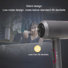 Load image into Gallery viewer, High-power Anionic Cold Hot Air Constant Temperature Hair Dryer, EU Plug, EU Plug (Red + Black) +3, EU Plug (Red + Grey) +3