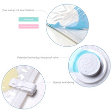 Load image into Gallery viewer, 11 PCS Space Saving Sunflowers Pattern Vacuum Storage Bag, Thinken Quilts Clothing Vacuum Seal Storage Bag with a Hand Pump, Including: 3 PCS 80*100 cm，2 PCS 60*80 cm, 3 PCS 50*70 cm, 2 PCS 40*60 cm, 11 PCS Storage Bag