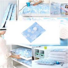 Load image into Gallery viewer, Space Saving Orchids Pattern Vacuum Storage Bag, Thinken Quilts Clothing Vacuum Seal Storage Bag, Size: 80*110 cm, Size: 80*110 cm